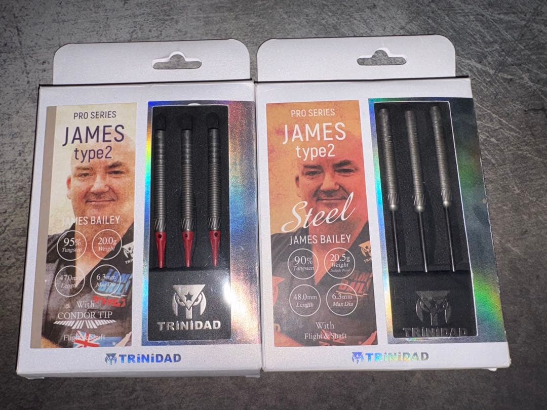 TRINIDAD James Type 2 ソフト＆スティールセット