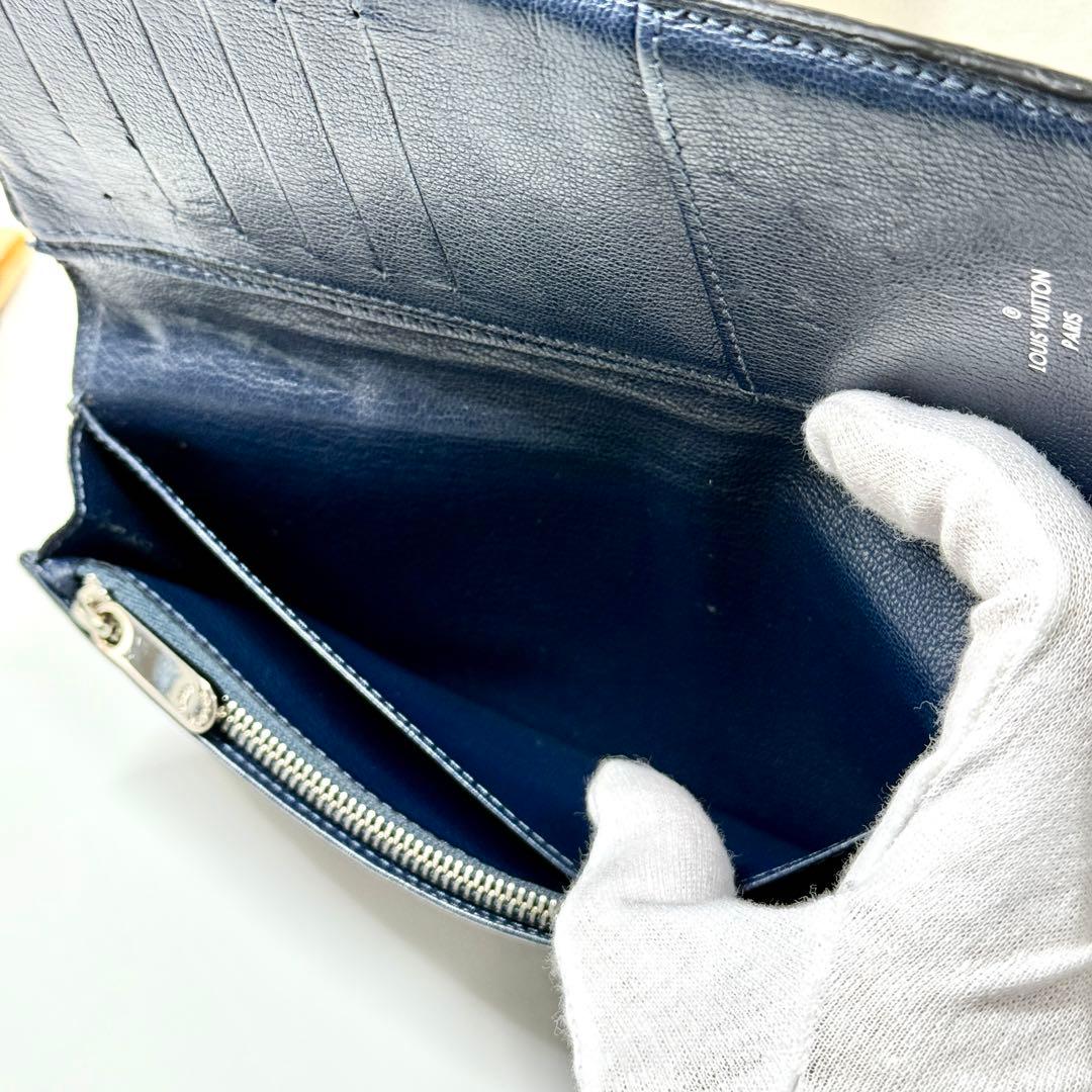 美品 ルイヴィトン クロコダイル 長財布 ポルトフォイユ ブラザ