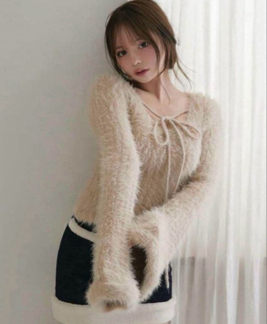 トップス ANDMARY Abbie fur tops