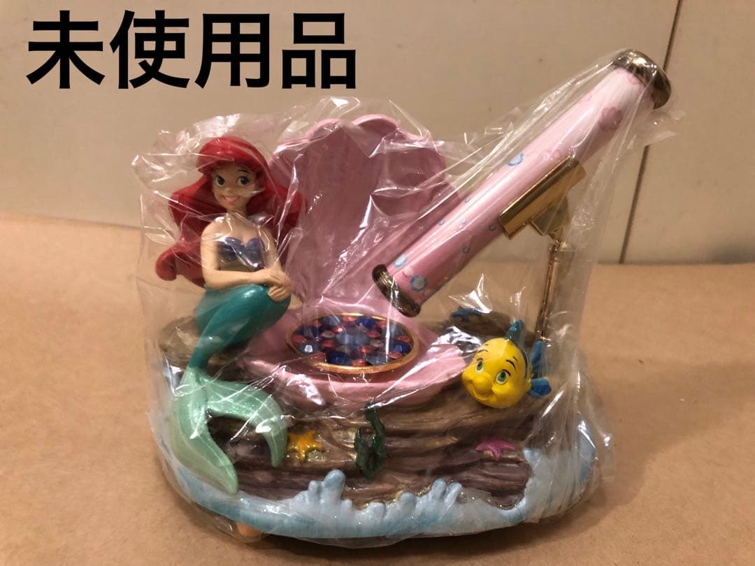 未使用品　ディズニー　リトルマーメイド　アリエル　万華鏡オルゴール