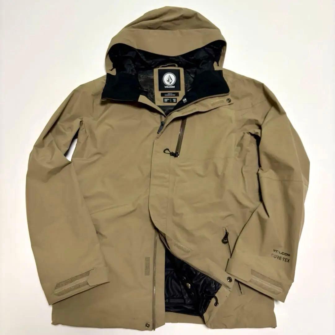 極美品✨ VOLCOM ゴアテックス スキー スノボー ウェア ベージュ