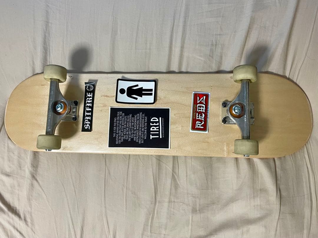 中古　スケートボード コンプリート　8.125 ブランク　インディペンデント