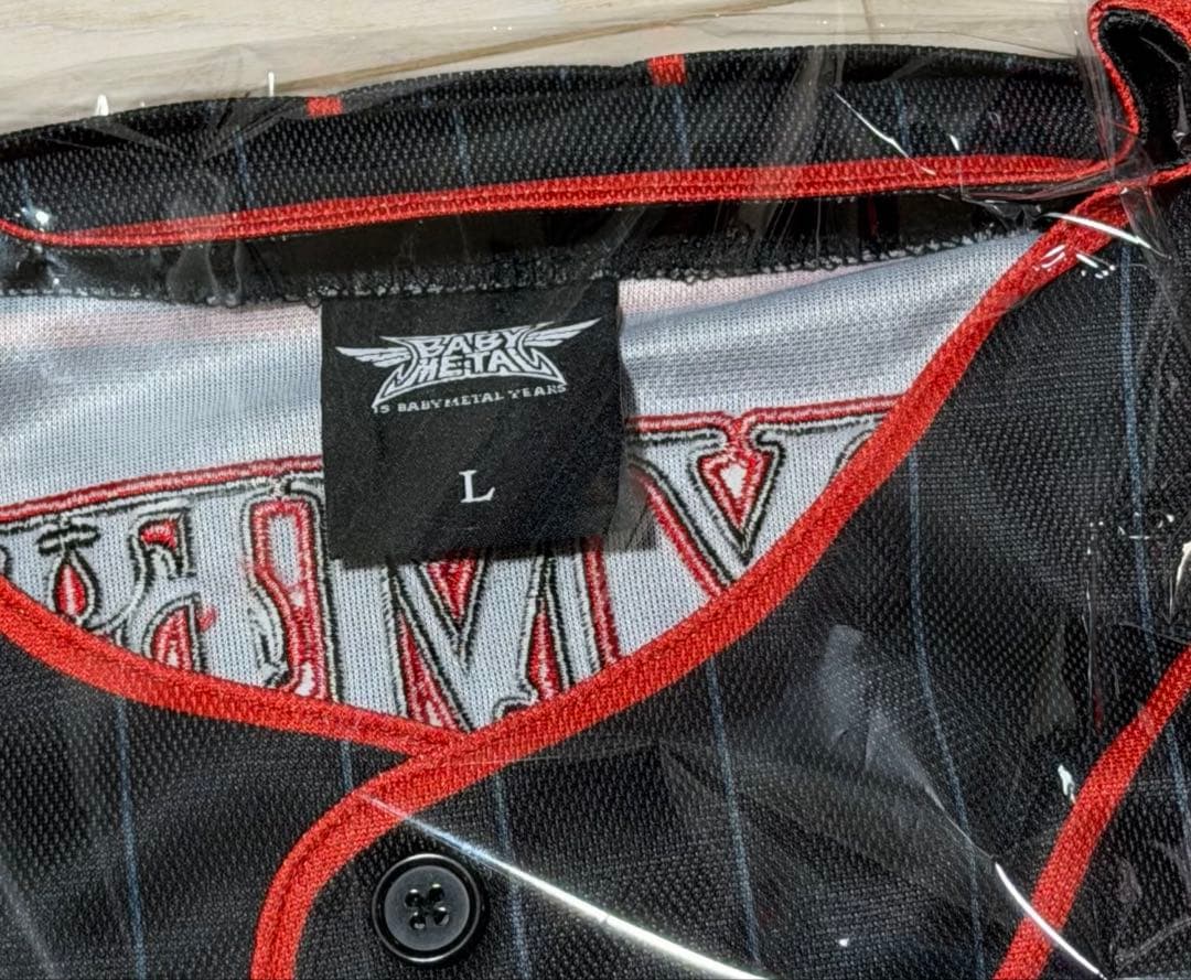 BABYMETAL ベースボールジャージ Lサイズ - メルカリ