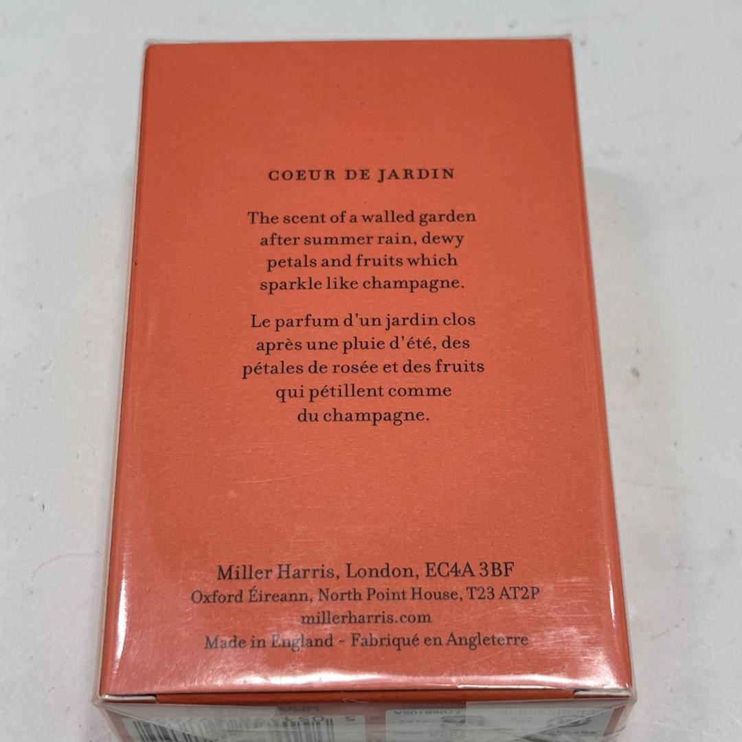新品♪ 未開封【ミラーハリス本物】香水/Coeur de Jardin/50ml/女性 de