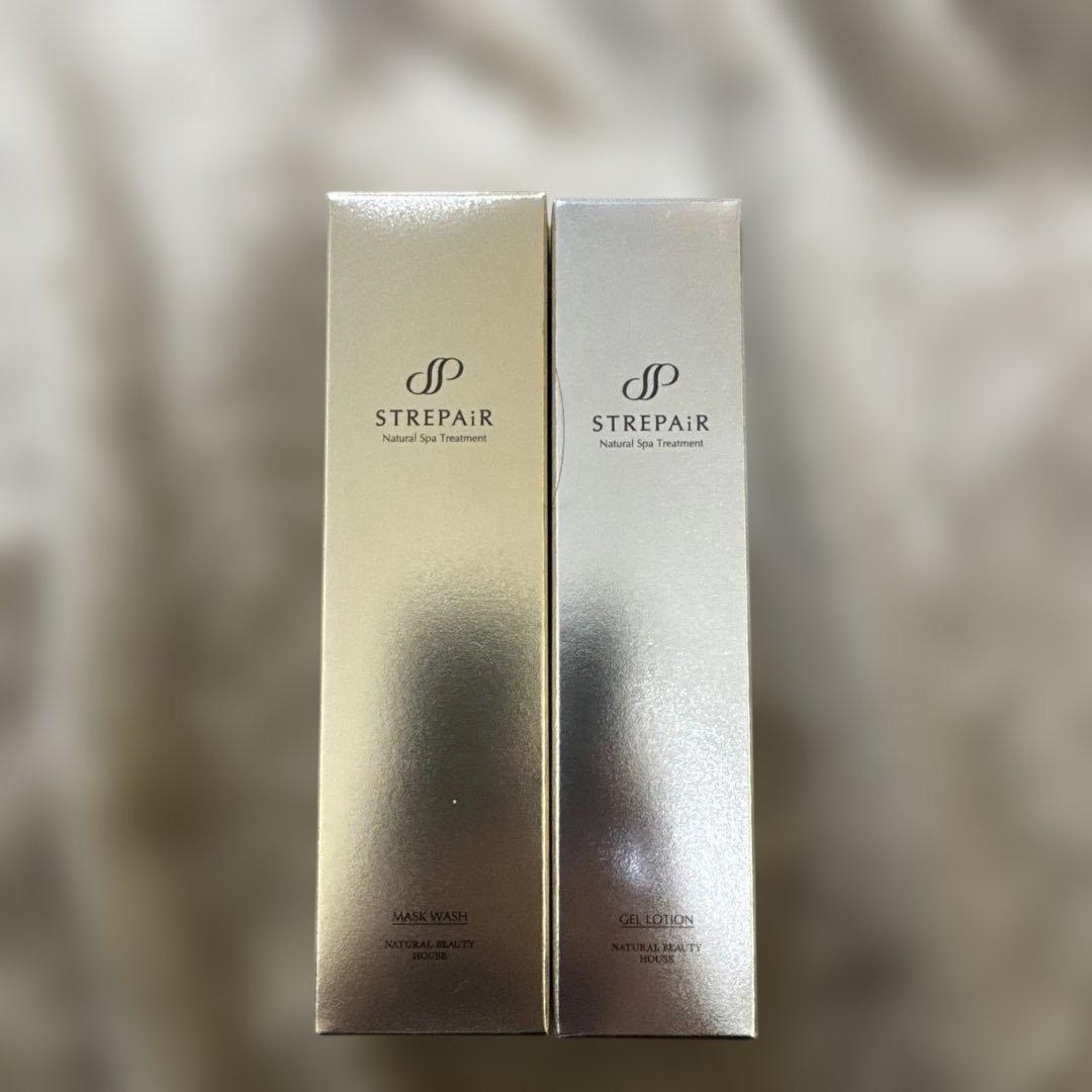 ストレピア マスク ウォッシュ美白ゲルローション セット