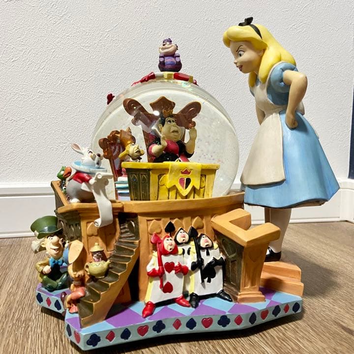 不思議の国のアリス スノードーム フィギュア スノーグローブ