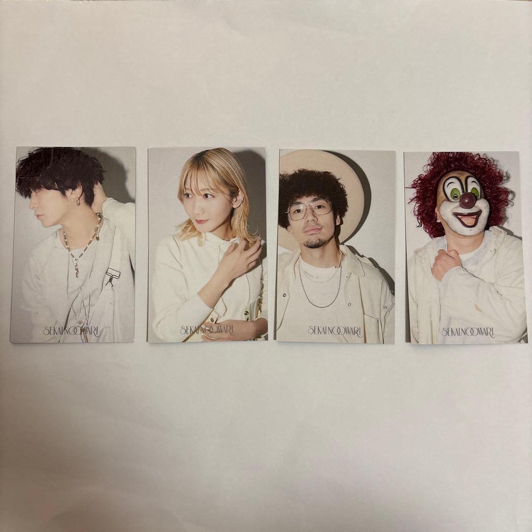 セカオワ habit CD 初回限定盤 フォトカード 4枚セット - メルカリ