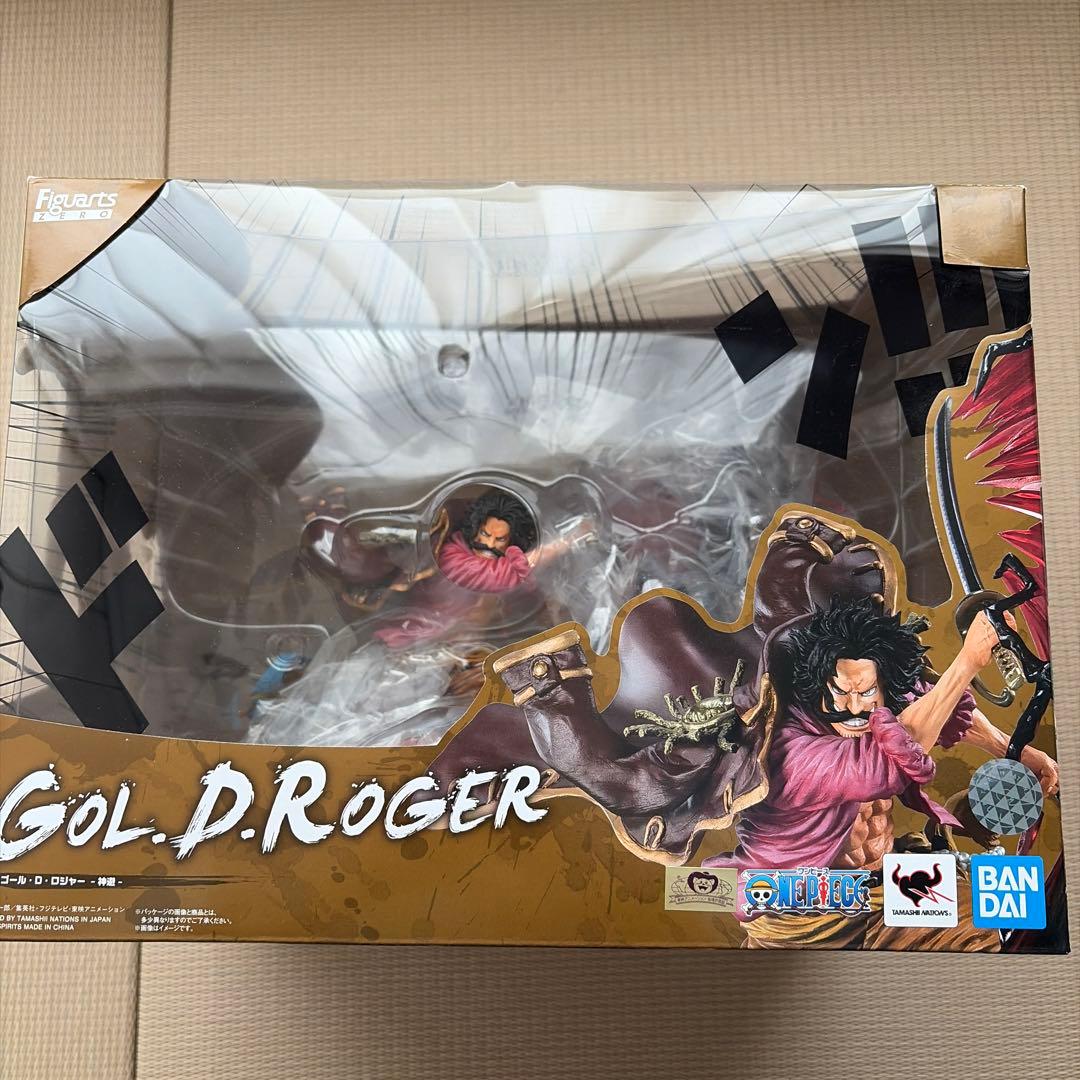 ワンピースフィギュアーツZERO ゴール・D・ロジャー 神避 - メルカリ
