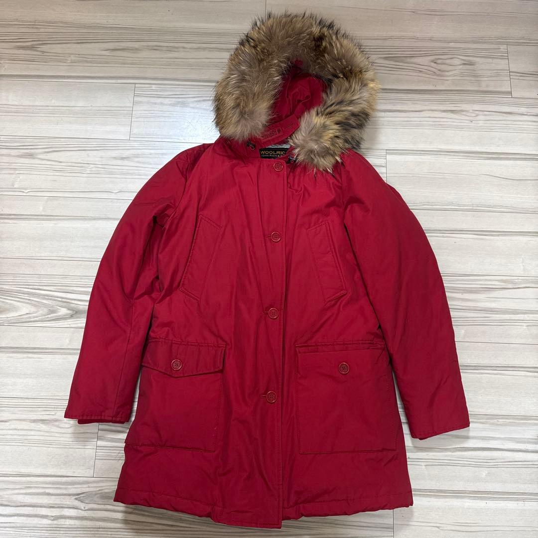WOOLRICH レッド ダウンジャケット Mサイズ