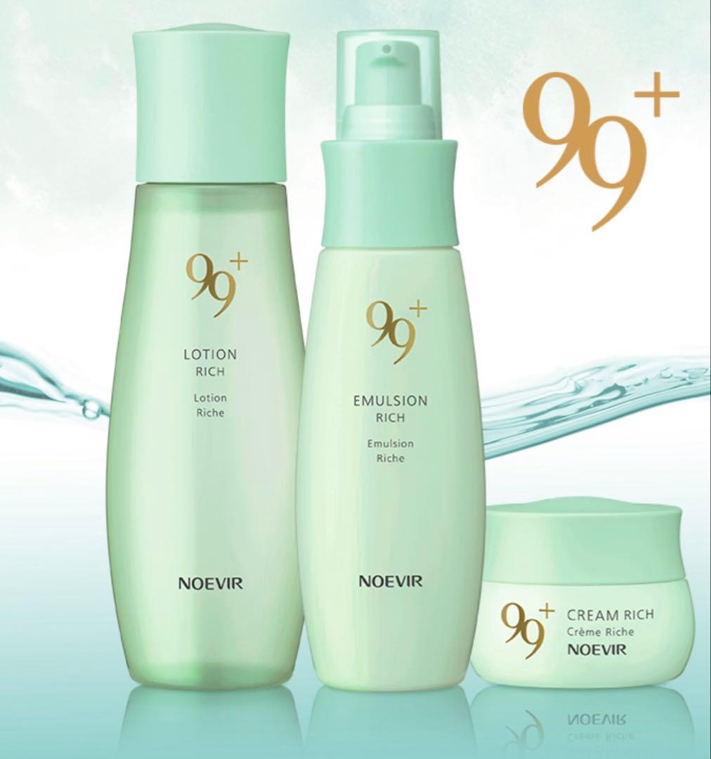 NOEVIR 99+ 化粧水、乳液，クリームセット