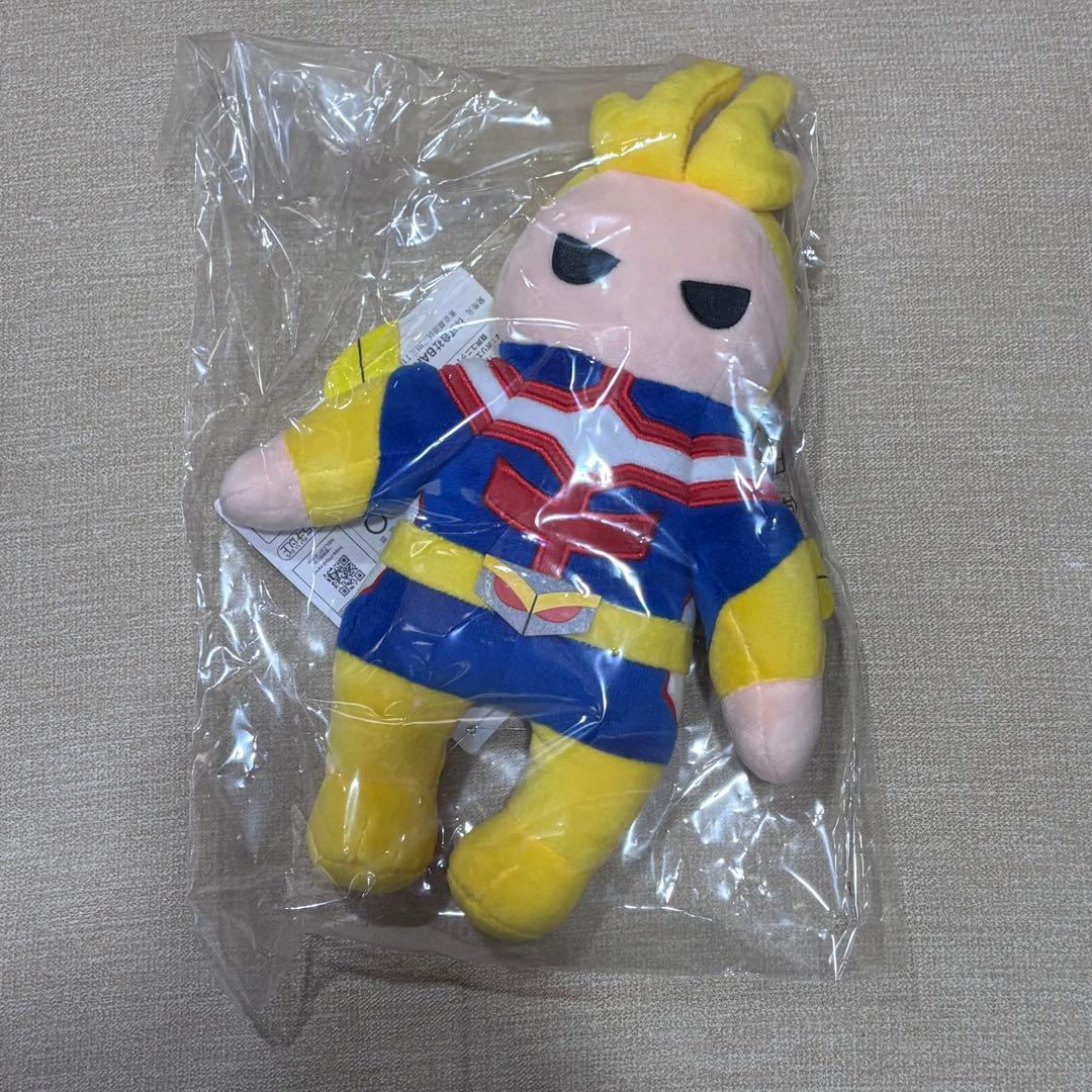 ヒロアカ 一番くじ 紡がれる想い E賞 オールマイトサウンドぬいぐるみ