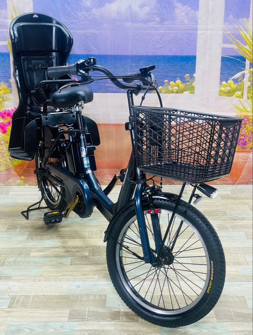 ギュットアニーズ⭐️16AH！パナソニック子供乗せ電動アシスト自転車