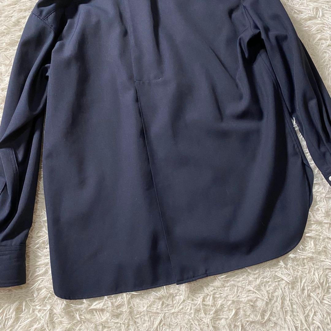 極美品】カオス 長袖シャツ オーバーサイズ リネン混 バックスリット