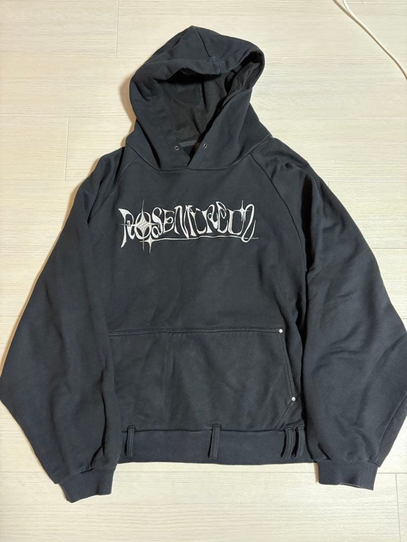 【Rosen Kreuz】oversized belt hoodie ベルトなし
