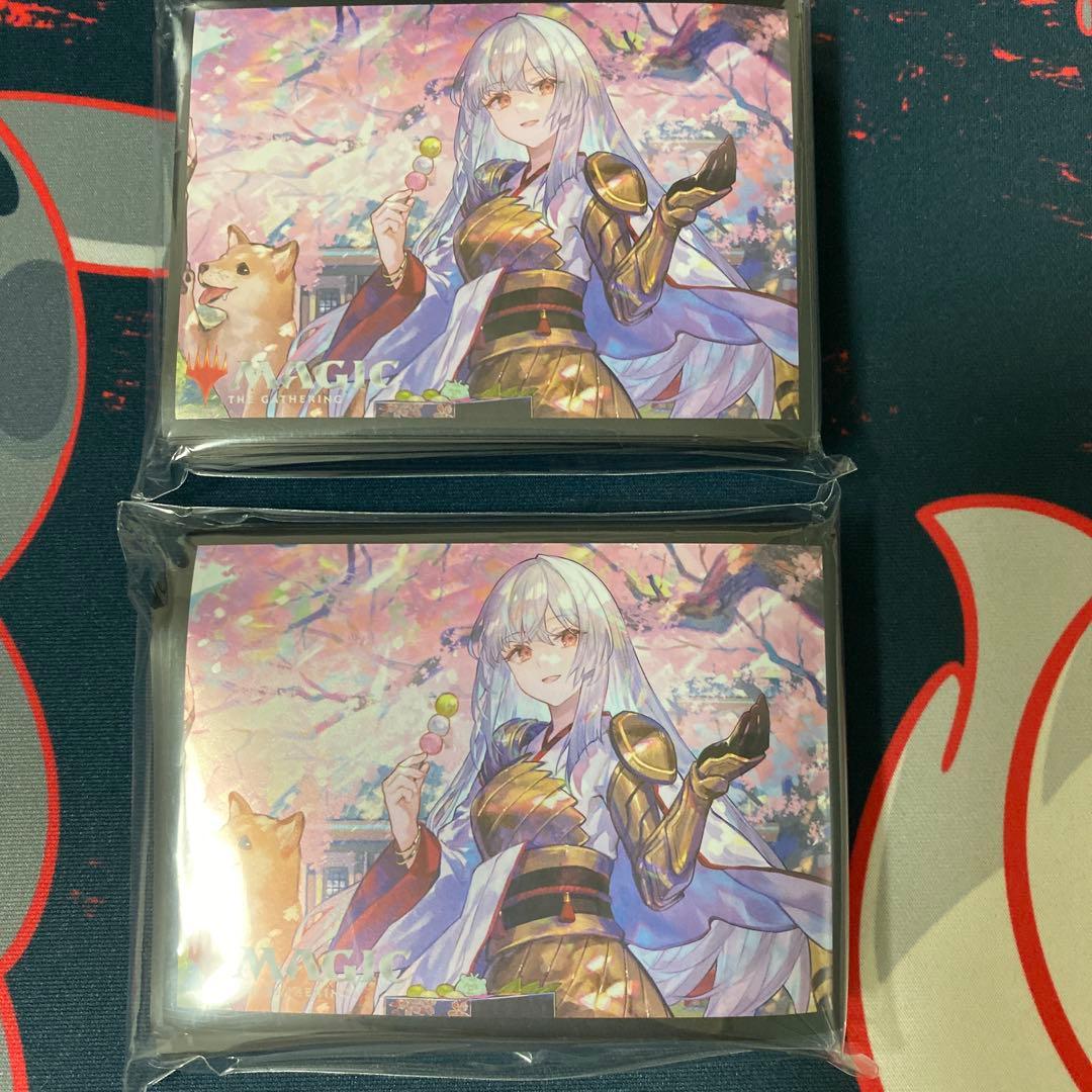 MTG 放浪皇のお花見 放浪皇 スリーブ 100枚