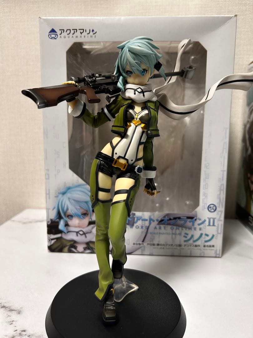 アクアマリン ソードアート・オンラインII シノン 1/7 完成品 フィギュア ソードアート・オンラインII シノン 1/7 完成品フィギュア[回天堂