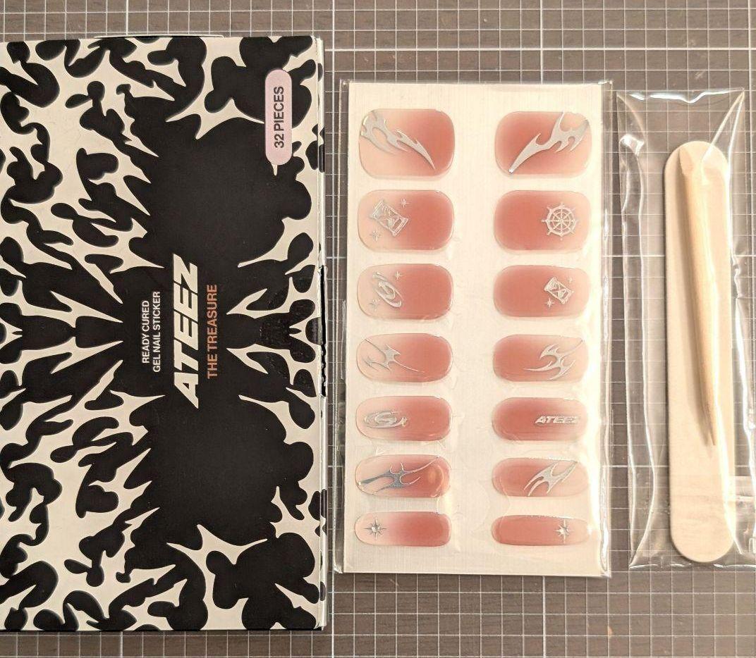 ATEEZ READY CURED GEL NAIL STICKER - メルカリ