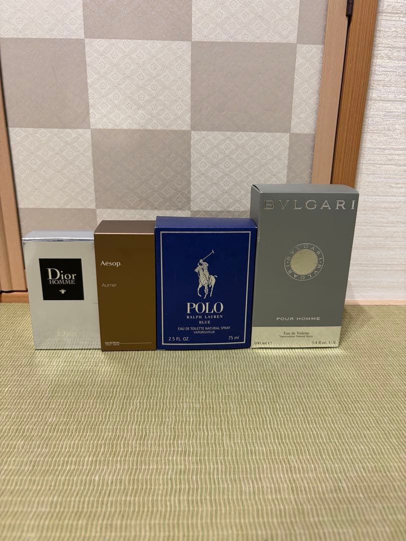 香水 Dior Aesop POLO BVLGARI セット売り！値引き相談可