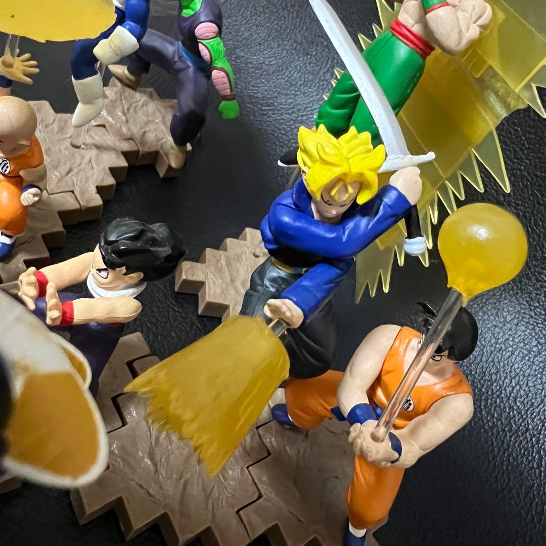 □ 激レア ドラゴンボールZ Z戦士必殺技フィギュア 10体 コンプリート