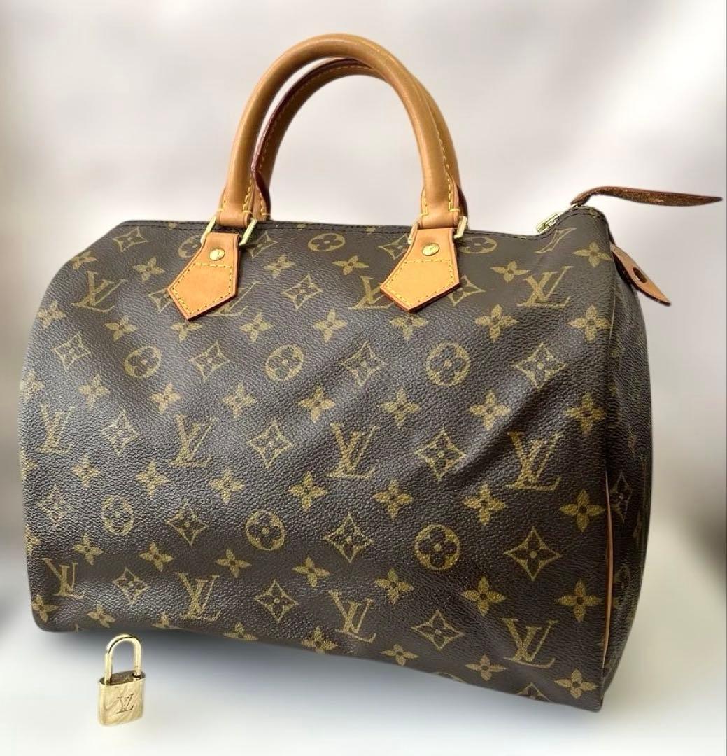 美品ヴィトンバックモノグラムスピーディー30