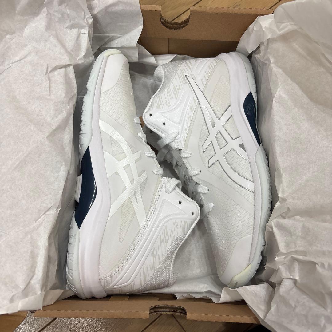 asics ゲルフェアリー8 ホワイト　25.0