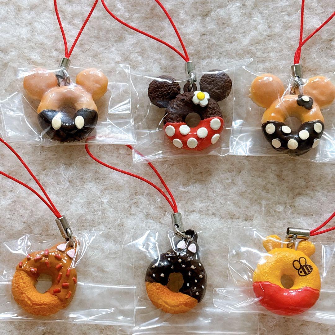 リーメント ディズニー ドーナツ マスコット ストラップ キーホルダー