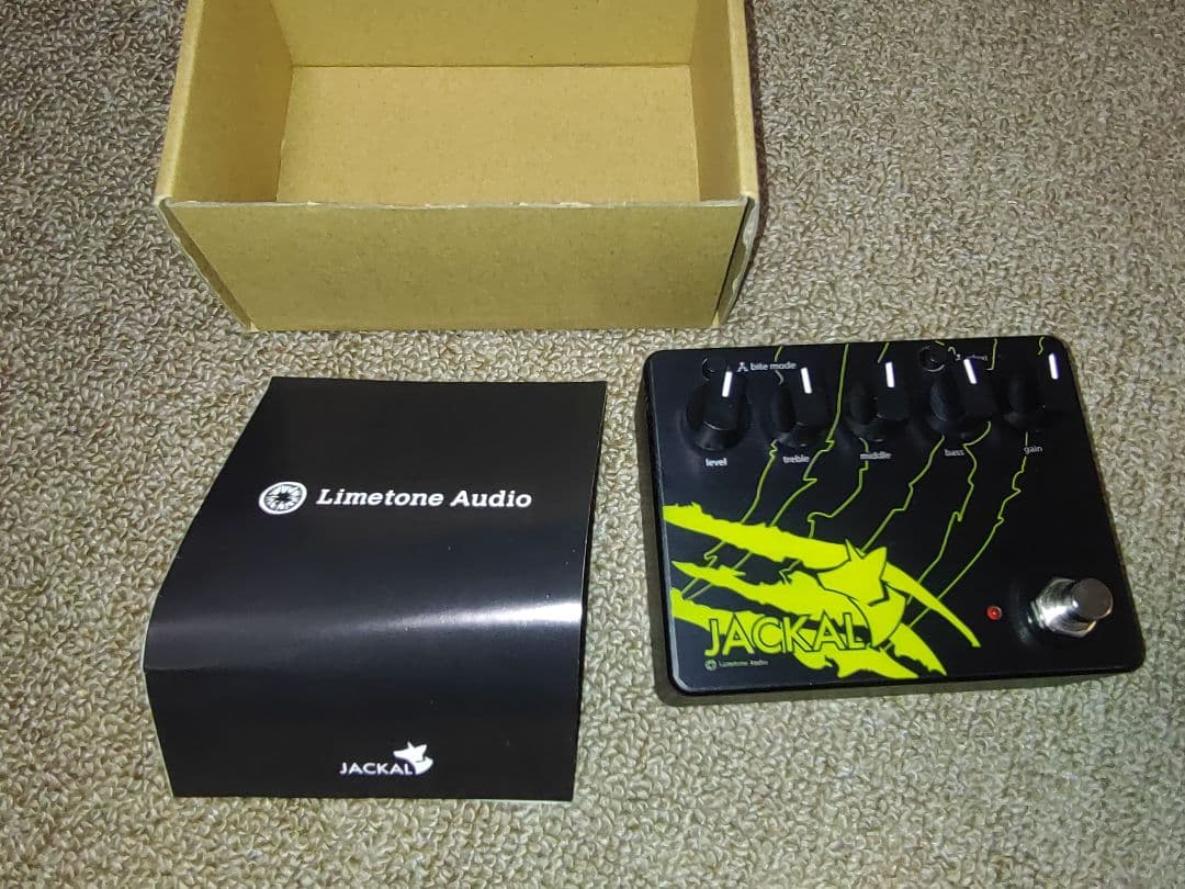 ジャッカル　ディストーション Limetone Audio / JACKAL の特徴と使い方などをレビュー。2種の高品質