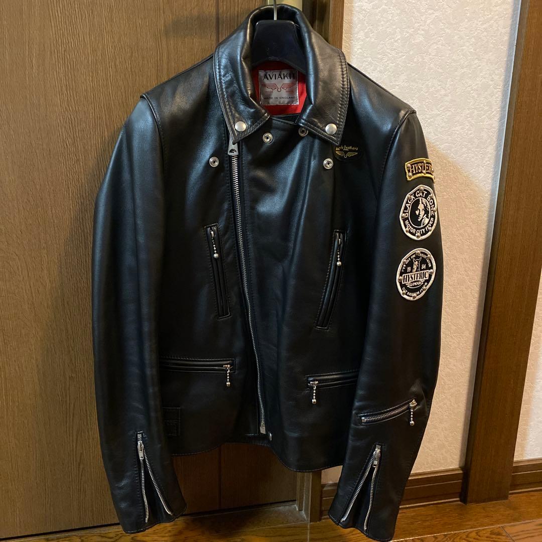 HYSTERIC GLAMOURルイスレザージャケット希少Mサイズ - メルカリ