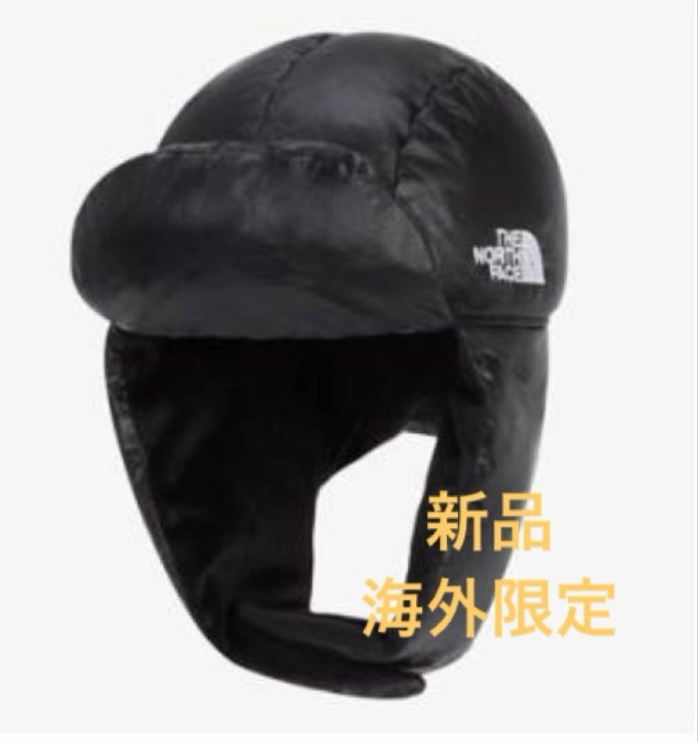 新品　海外限定　ノースフェイス　ヌプシ　イヤーマフ　帽子　ブラック　キャップ