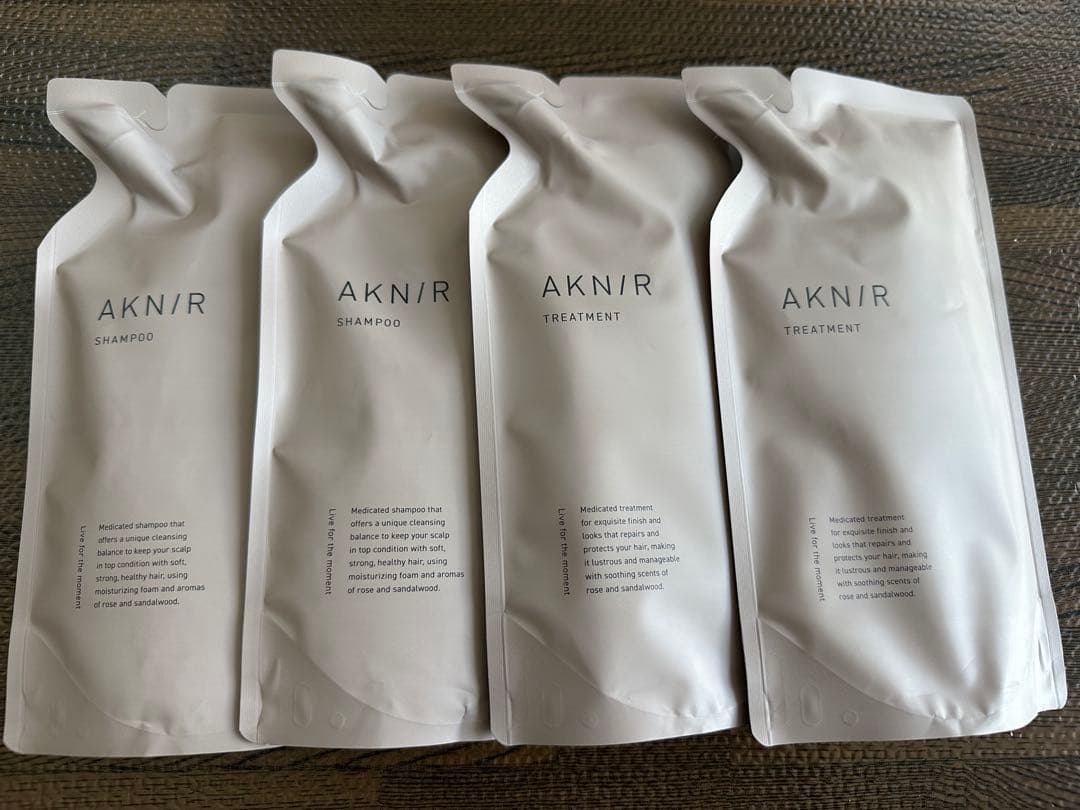 AKNIR アクニー シャンプー×2トリートメント×2