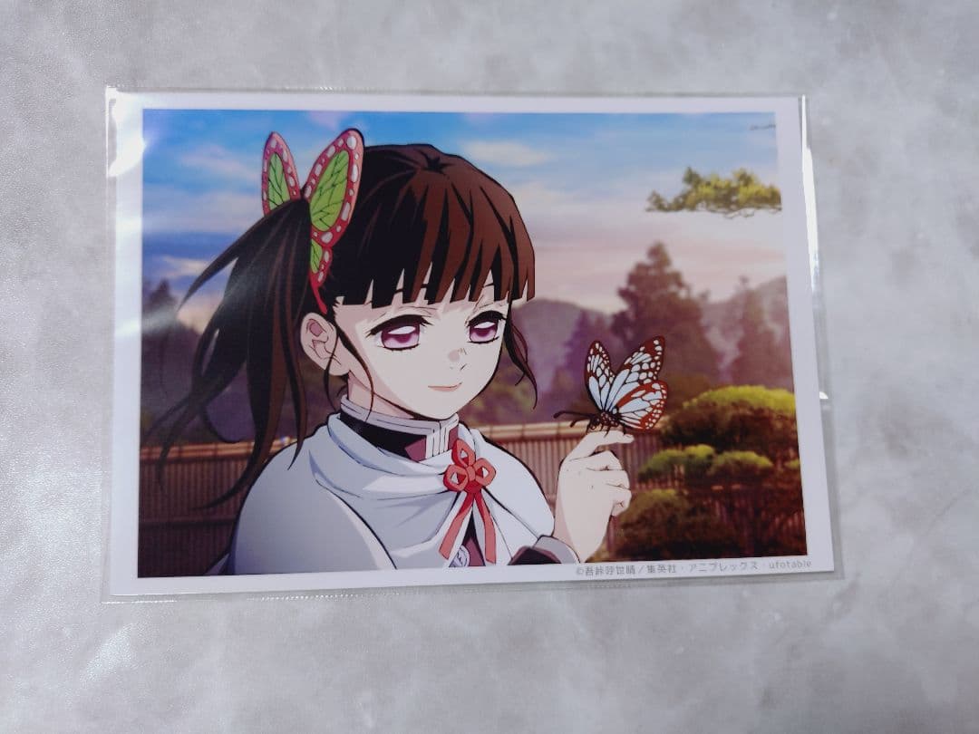 鬼滅の刃 ufoカフェ ブロマイドくじ OP 立志編 栗花落カナヲ