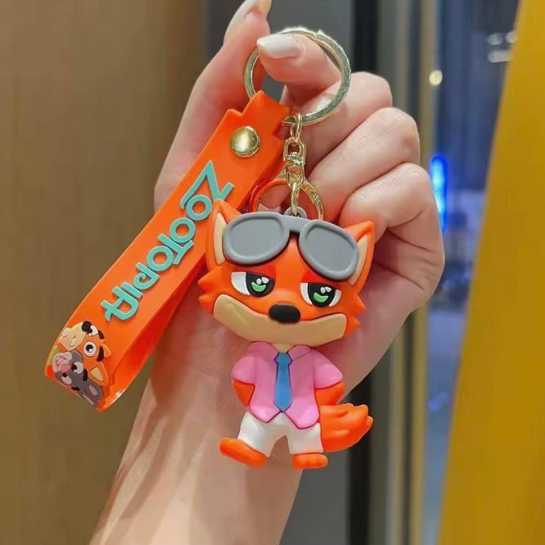 ズートピア ニック・ワイルド キーホルダー ストラップ - メルカリ