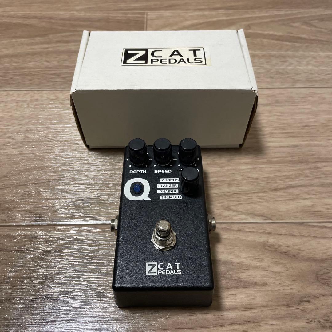 Z CAT PEDALS Q-Mod コーラス フェイザー トレモロ リバーブ