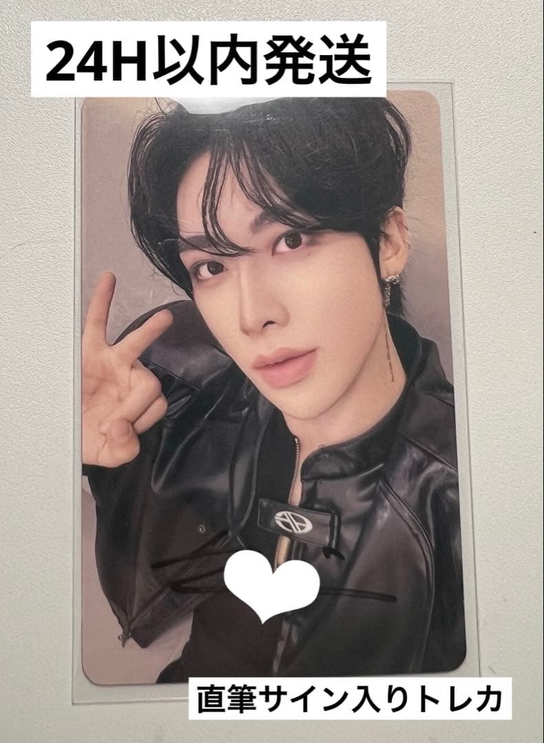 zerobaseone zb1 ゼベワン　トレカ 直筆 サイン リッキー ZEROBASEONE ZB1 リッキー QQ 直筆サイン トレカ レア - メルカリ