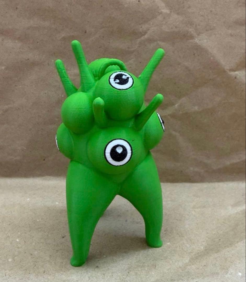 激レア　レネ　RENE 3dプリントフィギュア　大きめ チェコ 非売品 チェコ館 レネ マスコット 3d フィギュア 万博 - メルカリ