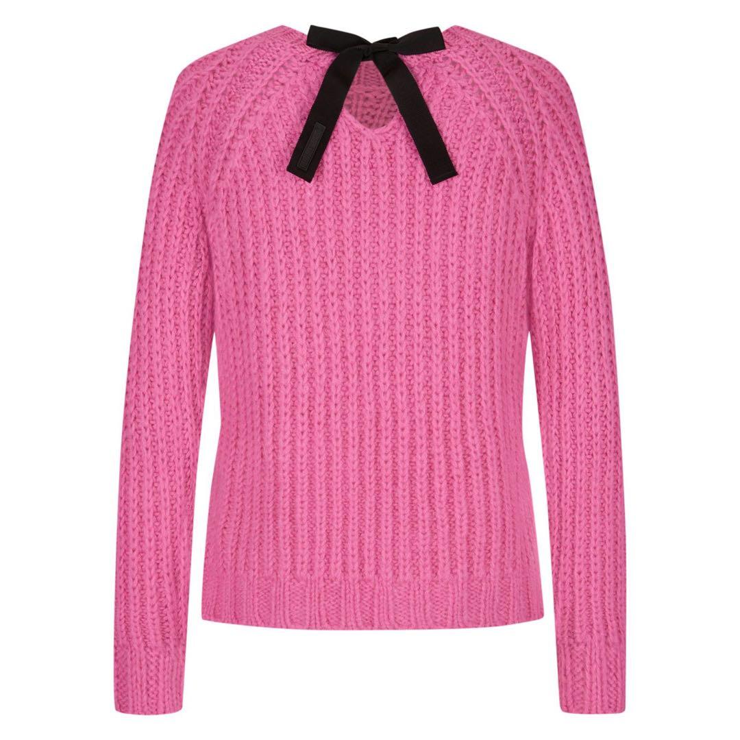 RED VALENTINO ピンク ニット - メルカリ