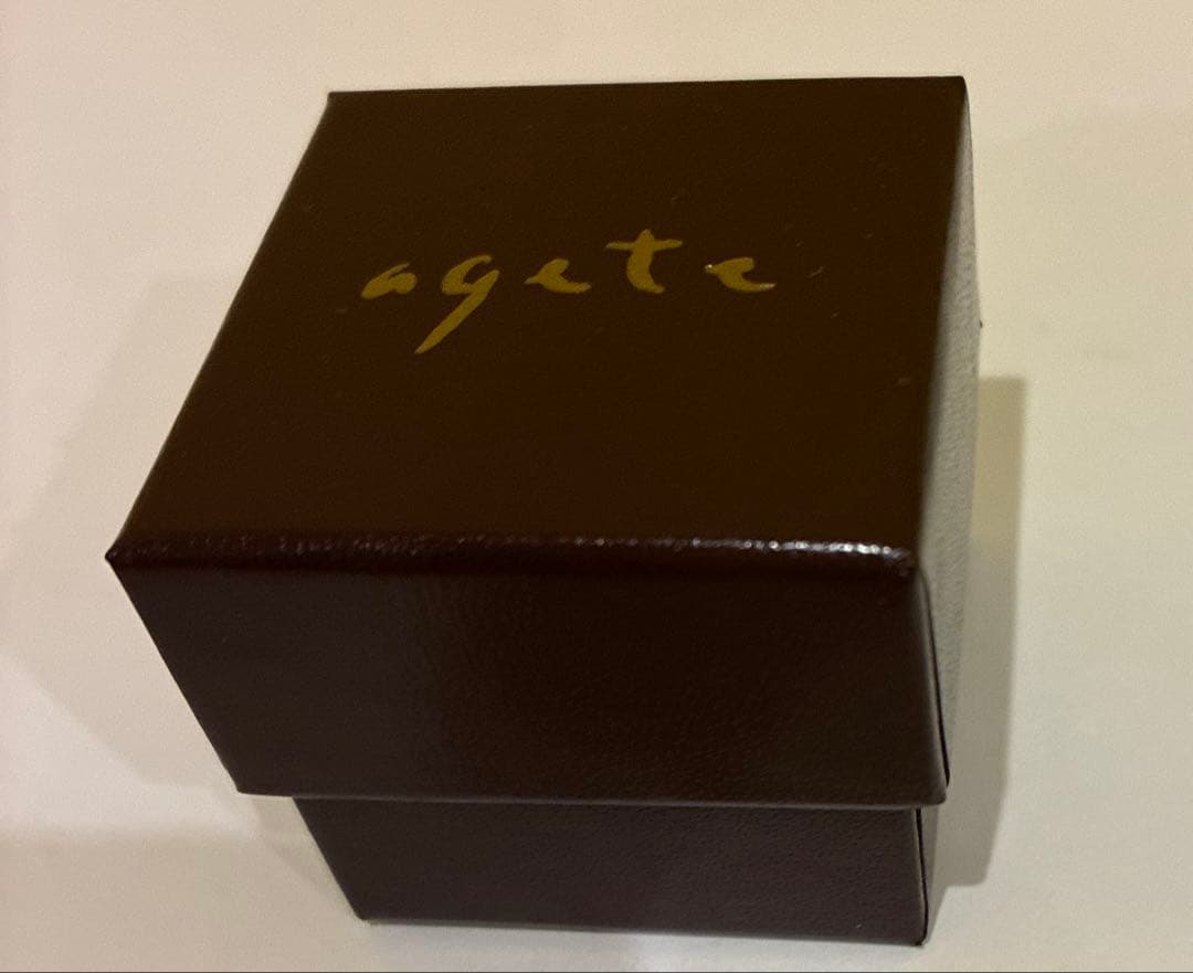 agete アガット　K5 ダイヤモンドリング　0.026ct ゴールド　9号