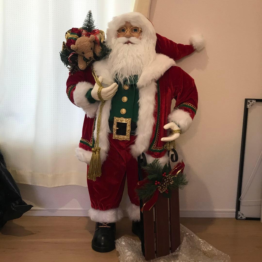 トラディショナル サンタクロース 高さ約92cm