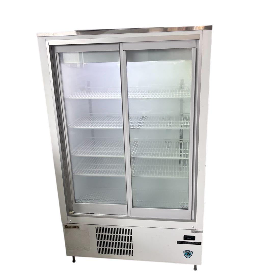 大和冷機 業務用 冷蔵ショーケース　301AU-15 264L スライド扉 陳列 大和冷機 301AUJ-EC|大扉冷蔵ショーケース|冷凍冷蔵ショーケース