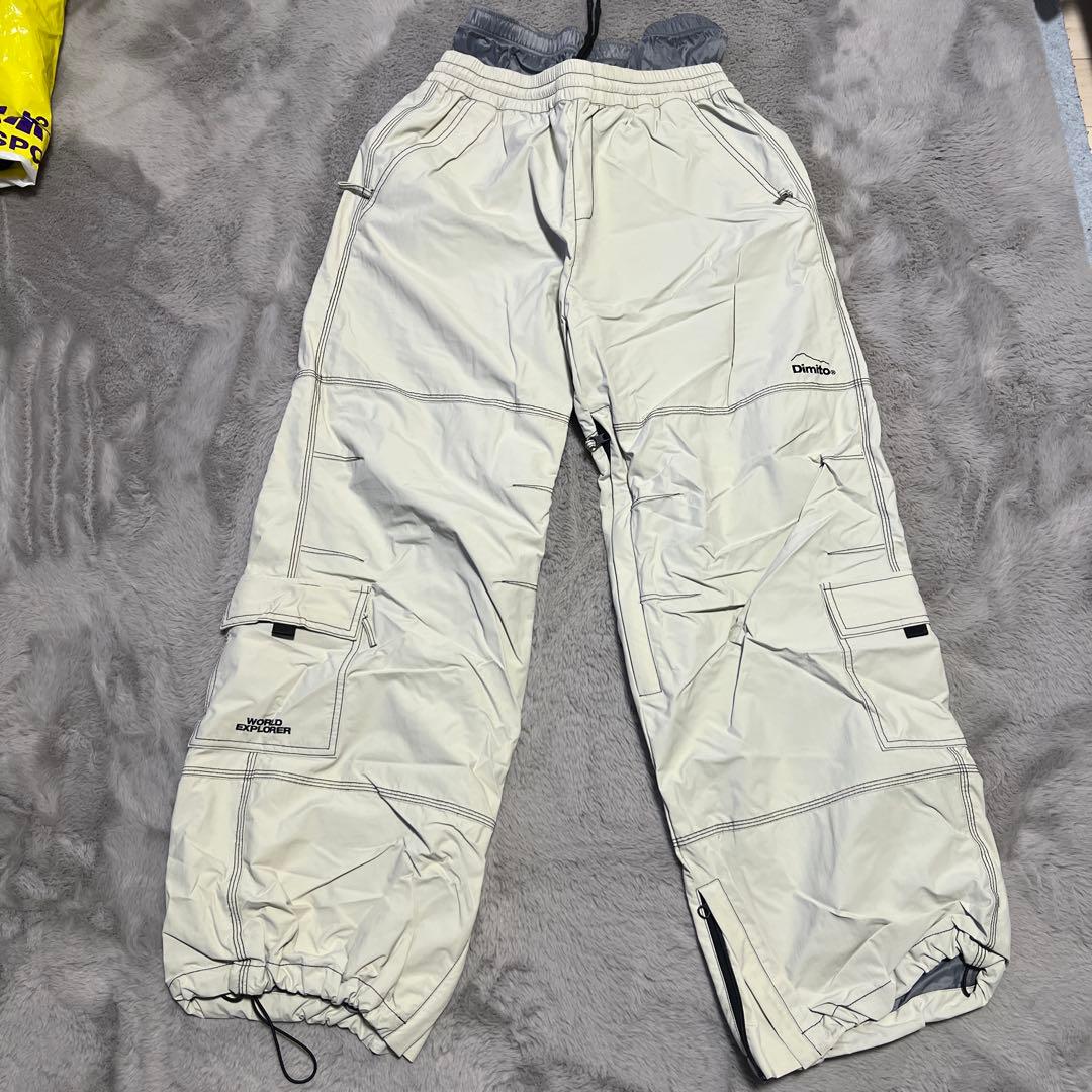 Dimito スノーボードパンツ Mサイズ ホワイト