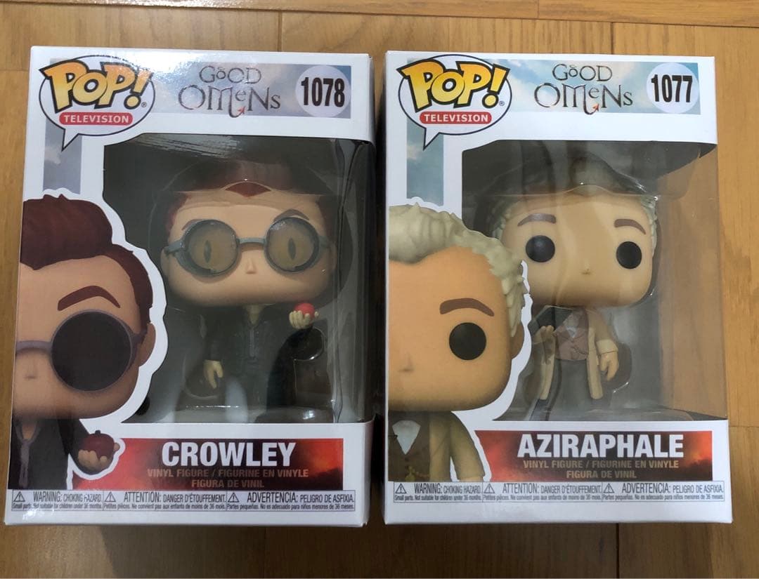 希少 ファンコ FUNKO POP Good Omens グッドオーメンズ 2体