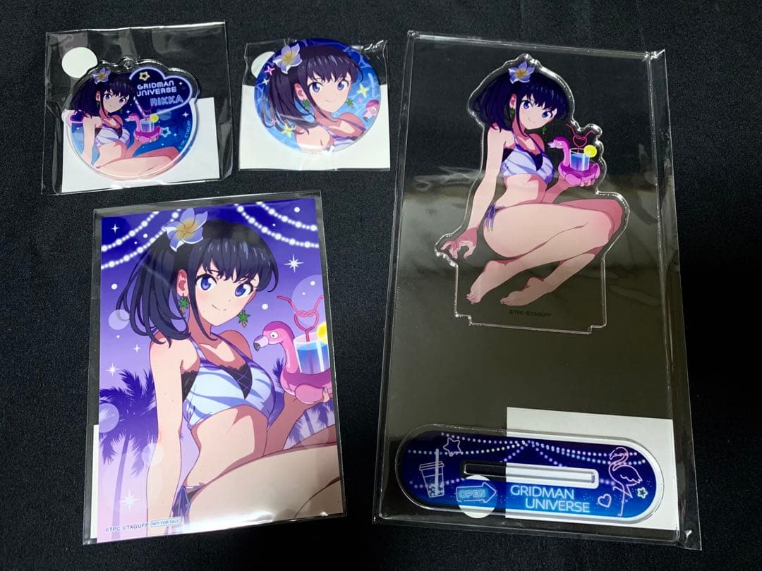 くじコレ グリッドマンユニバース ナイトプール 宝多六花 グッズセット くじコレ - 『グリッドマン ユニバース』ナイトプールver. 販売終了！