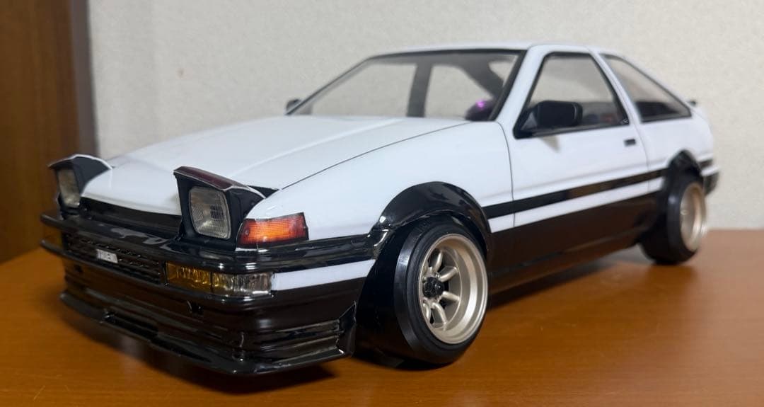 パンドラ　ae86トレノ ラジコンボディ