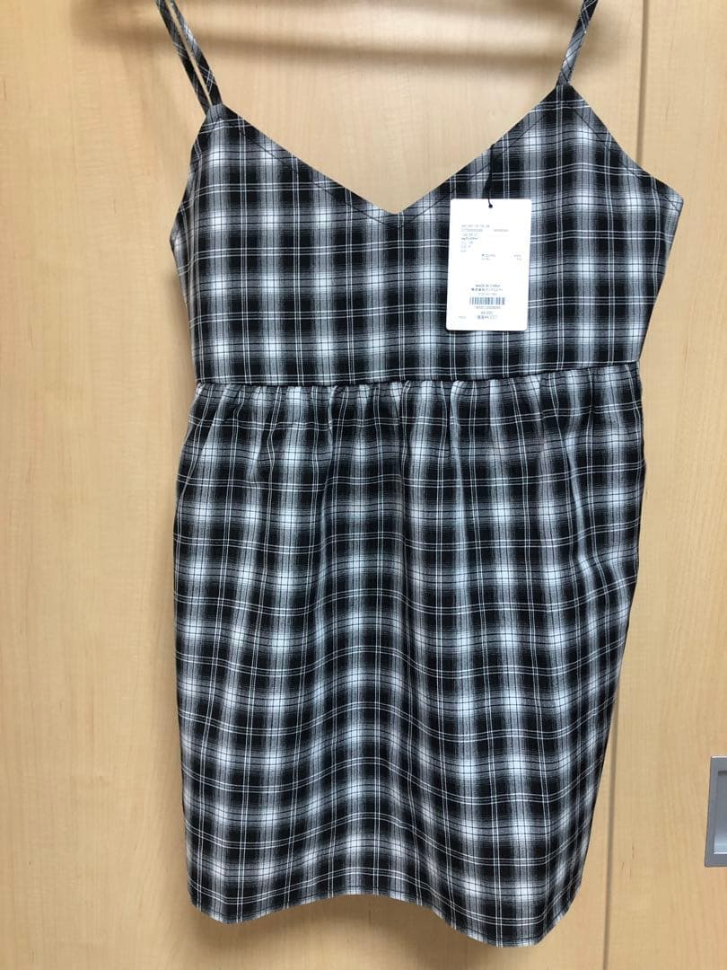 バヤコさんチェックキャミとパンツセット