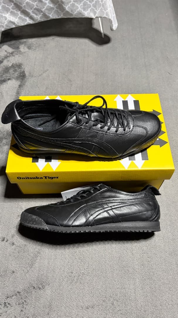 靴 onitsuka tiger mexico 66 sd black
