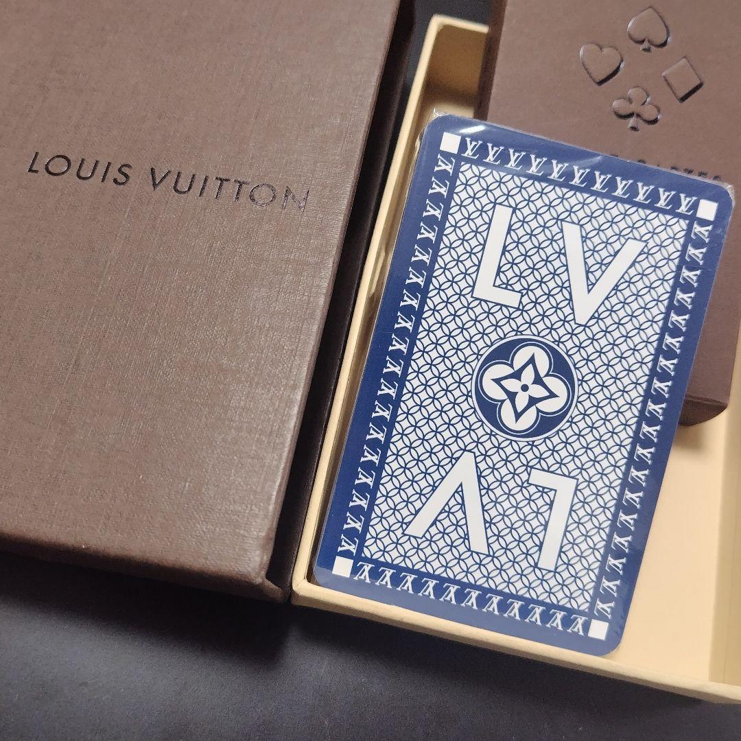 【新品未使用】LOUIS VUITTON ルイヴィトン トランプ　ブルー