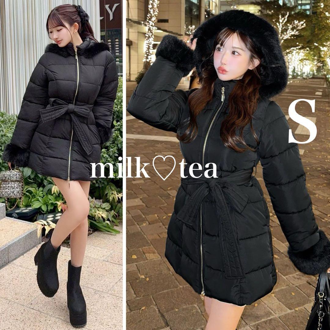 新品タグ付き シェリミー くびれリボンファイバーダウン Rady Cherimi