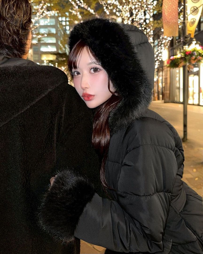 新品タグ付き シェリミー くびれリボンファイバーダウン Rady Cherimi