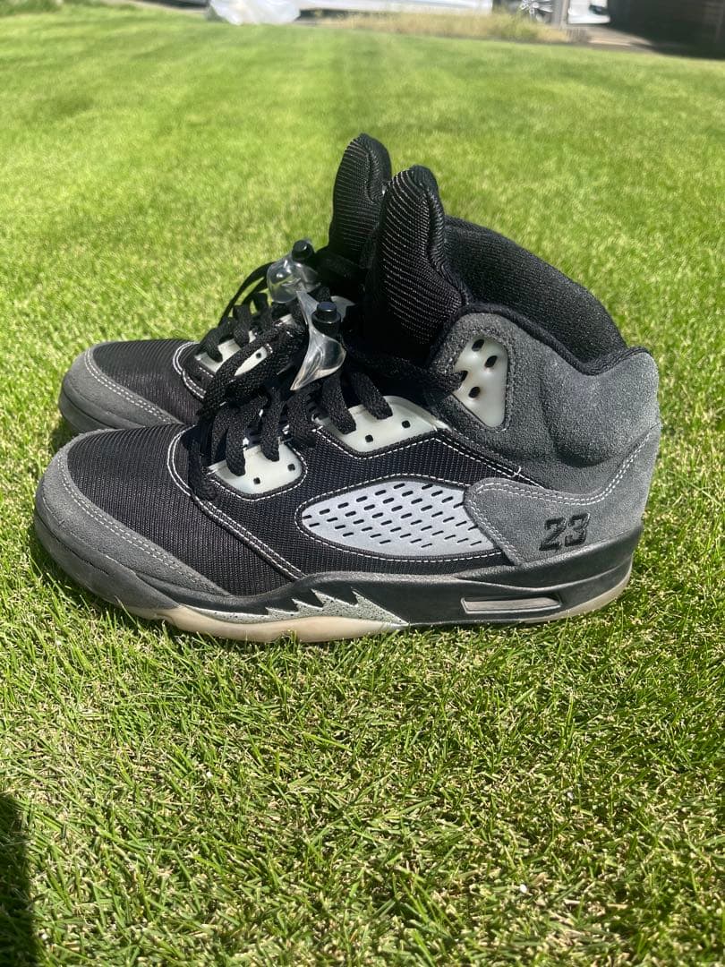 シューズ(男性用) NIKE AIR JORDAN 5 ANTHRACITE