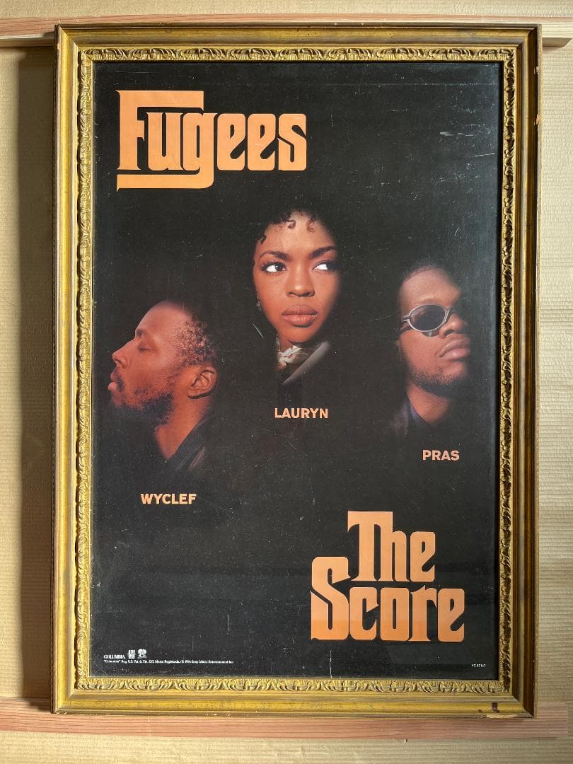 Fugees 『The Score』 ポスター フレーム付き